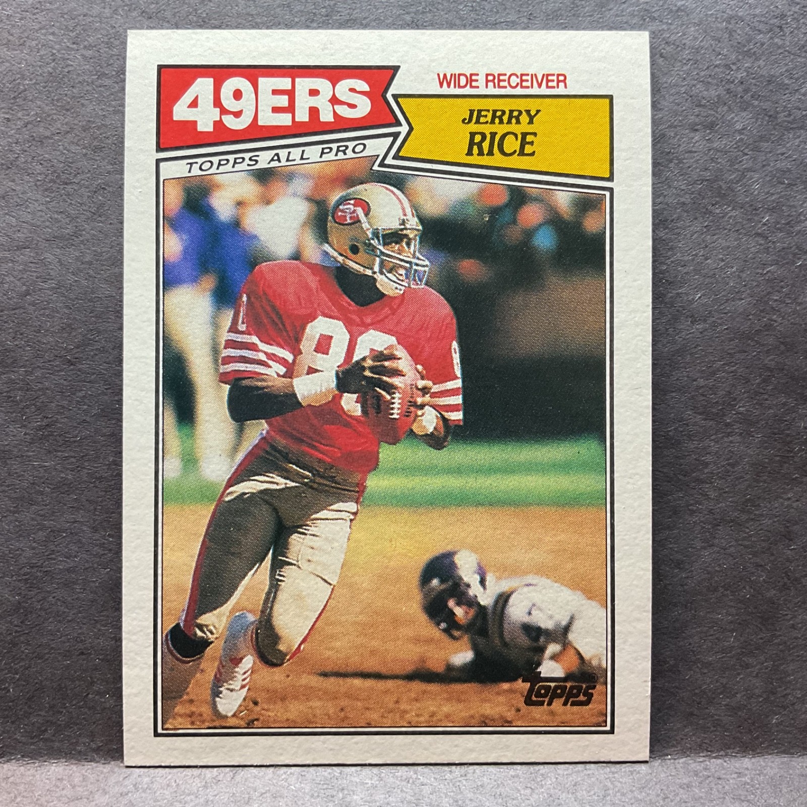 1987 Topps - Jerry Rice #115 San Francisco 49ers