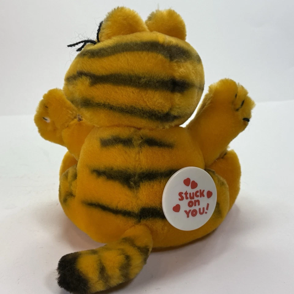 Vintage Garfield Plush Stuck on You Suction Cups with Tag 1981 - Image 4 of 4