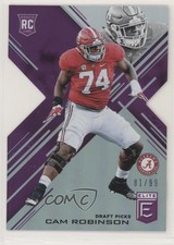 2017 Panini Elite Draft Picks Status Purple Die-Cut 81/99 Cam Robinson #109 y0i
