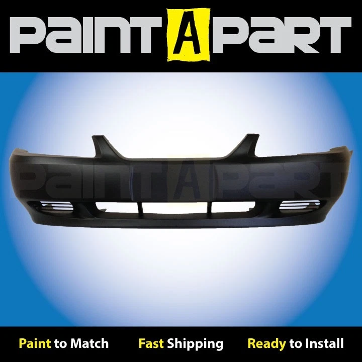 Fits: 1999 2000 2001 Ford Mustang (Base) Front Bumper Painted ES Performance Red - Изображение 2 из 4