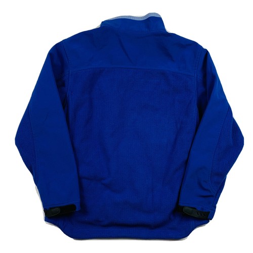 Lands End Windcheck Youth Kids Purple Full Zip Fleece Jacket Sz M (10-12) EUC - Picture 3 of 5
