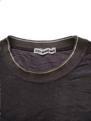 Vintage Issey Miyake Men T Shirt Gray | eBay
