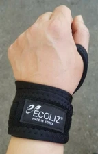 ECOLIZ Sports Wrist Support Band Guard Wrap Supporter Unisex One Free Size