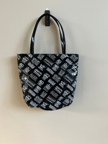 Alexander Wang , Wang Logo Tote Bag in Black & White , BNWT OS - Picture 10 of 12