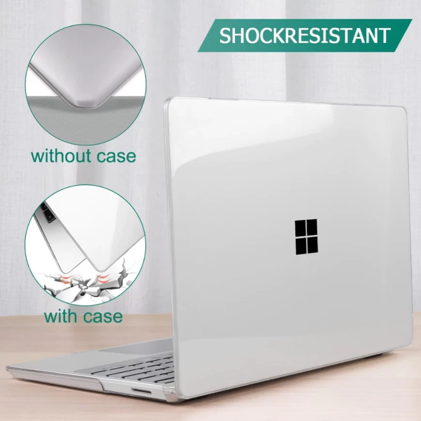 For Microsoft Surface laptop 7 3 4 5 Go 2 12 13 15 Hard Shell Case Cover Skin CF - Image 2 of 4