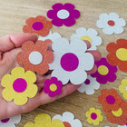 Glitter Daisy Birthday Party DIY Craft Confetti