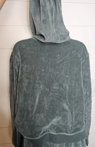 Z By Zella Fellin Fine Green Balsam Velour Lounge Set Size S/M - Picture 7 of 11