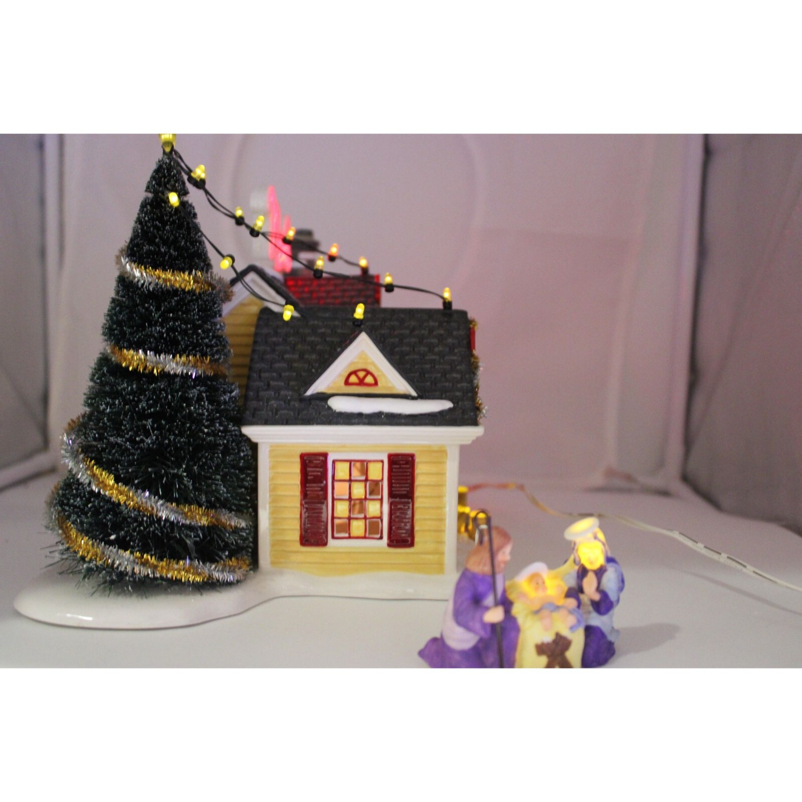 Dept 56 Snow Village Christmas Lane Noel House eBay