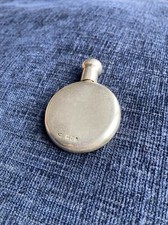 antique william comyns sterling silver miniature scent bottle 1911