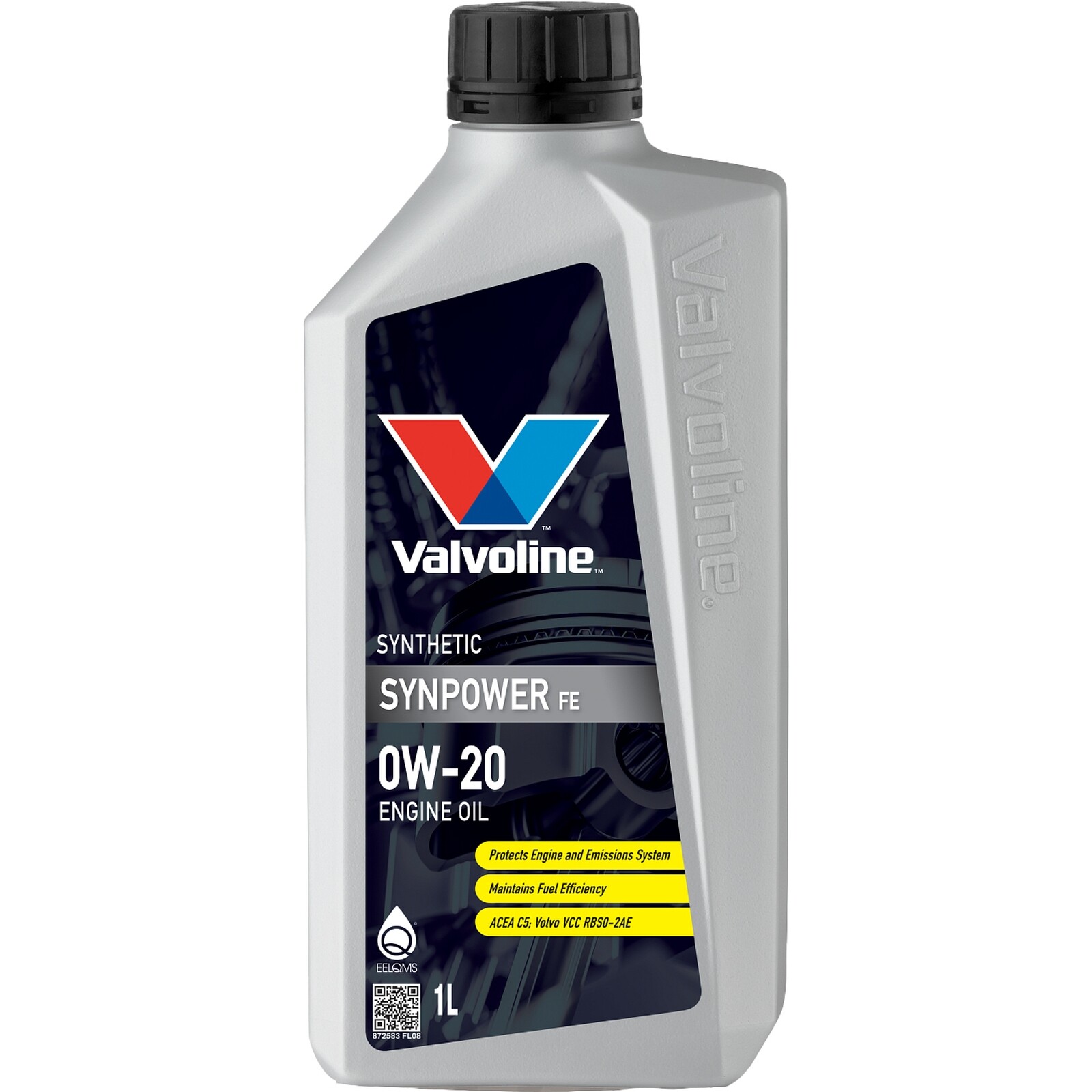 ✅Fits VALVOLINE 907852 VALVOLINE SYNPOWER FE 0W20 1L C5, VOLVO VCC R ⭐UK Seller⭐ - Image 2