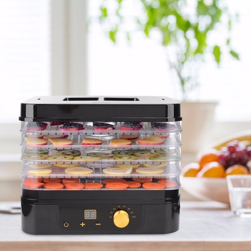 220V Fruit Dryer 5 Trays Food Dehydrator Snacks Meat Drying Machine - Afbeelding 1 van 7