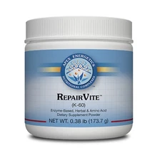 RepairVite K-60 173.7g Apex Energetics Expiration 04/23 New Sealed L-Glutamine