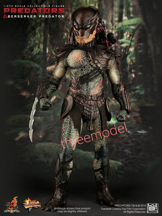 Hot Toys MMS130 1/6 Predator Berserk Predator Lion Face Predator