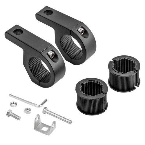 2X LED Light Bar Clamp Mounting Bracket Horizontal 0.75/1/1.25" ROLL BAR OffRoad - Bild 1 von 7