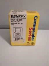 NEW GENTEX FIRE ALARM HORN/STROBE WALL RED GEC24-15/75WR 904-1127-002