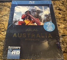 Australia Revealed Discovery Atlas (Blu-ray) Russell Crowe **Brand New