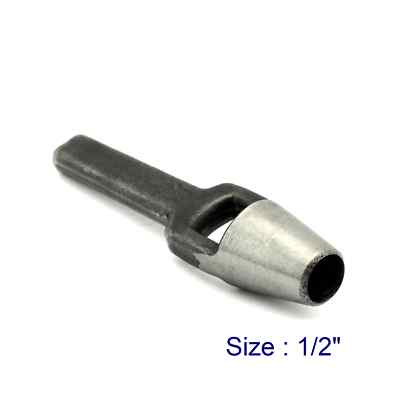 C.S. Osborne Arch Punch #149 - 1/2'' Leather Vinyl Rubber Round Hole Punch