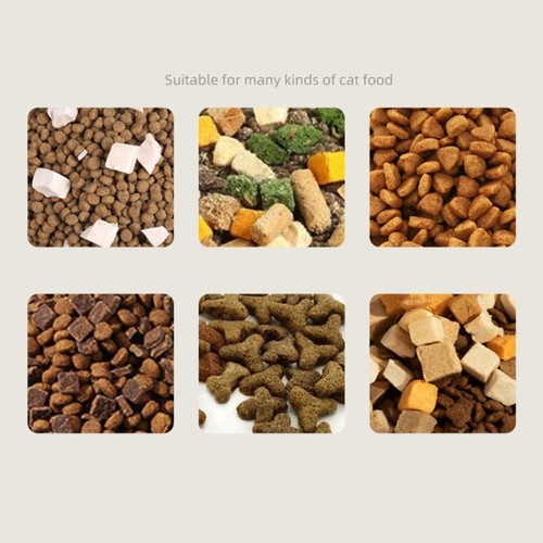 Dry-Wet Separation 2-in-1 Cat Feeder Pet Food Storage Container Cat - Bild 4 von 10