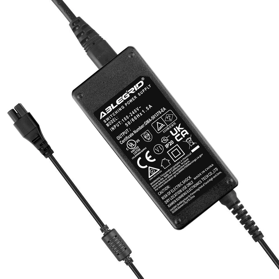 Адаптер переменного тока для Innov IVP2400-2000 IVP2400-2500 24 В 2-штырьковый разъем шнур питания - Изображение 3 из 4