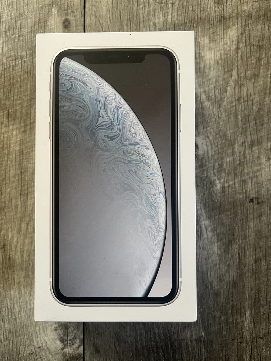 Apple iPhone XR 128 GB White Empty Box With Inserts Only
