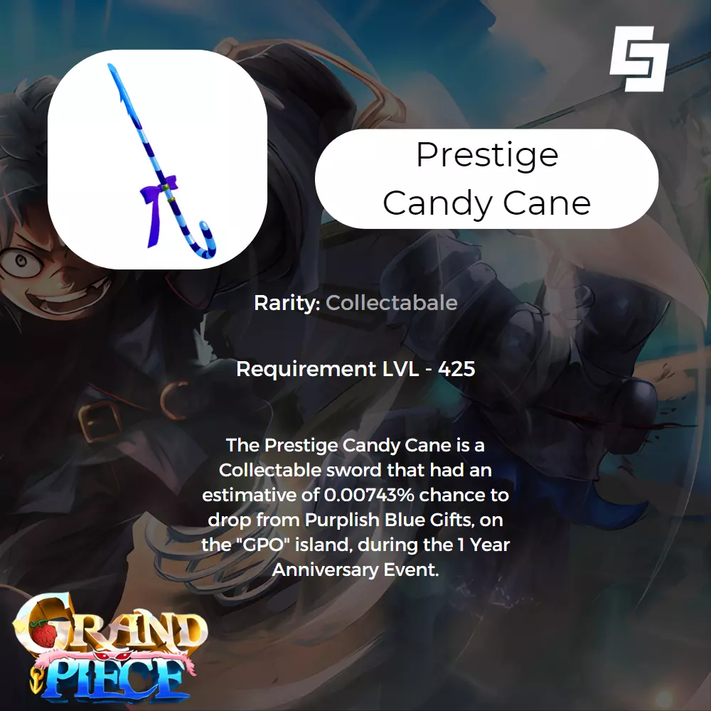 Roblox: Grand Piece Online (GPO) - Candy Cane