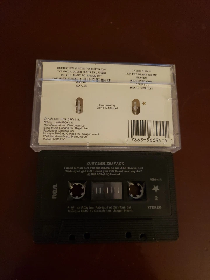 EURYTHMICS Savage  - Image 2 of 2