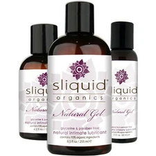 Sliquid Organics Natural Gel Aloe Based Intimate Lubricant