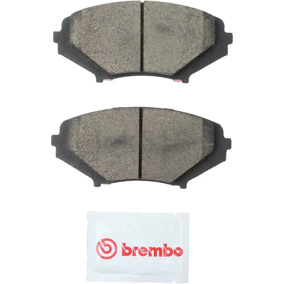 Juego de pastillas de freno Brembo de cerámica delanteras traseras 2X para Mazda RX-8 2004-2011 Foto 4 de 4