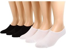 Converse Women's 245203 Made for Chucks 6-Pair Pack No Show Socks Size 4-10