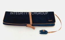 Dyson Travel Pouch Straightener Heat Resistant Micro Velvet Black/Copper Bag