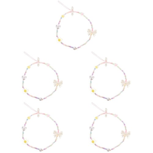 Bling Crystal Wrist Lanyard Phone Hanging Lanyard Cell Phone Acrylic Strap - Zdjęcie 7 z 12