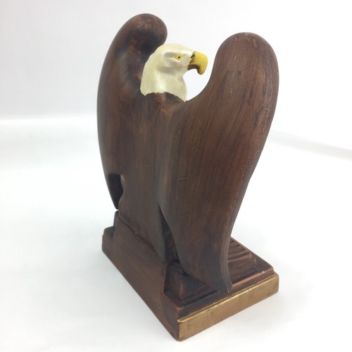 Vintage Regal American Bald Eagle Estatua de cerámica - Imagen 3 de 6