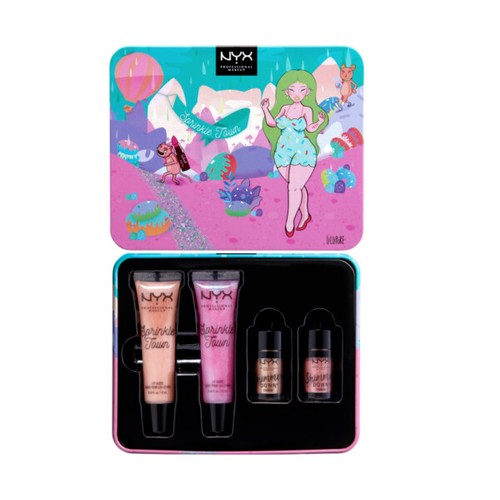 NYX Sprinkle Town Shimmer Eye & Lip Set 4Pc Make Up -Gift Set - Picture 2 of 2