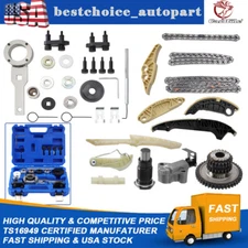 For Audi VW 2.0 TSI Jetta GTI A4 A5 Q5 Beetle Passat CC Timing Chain & Tool Kit