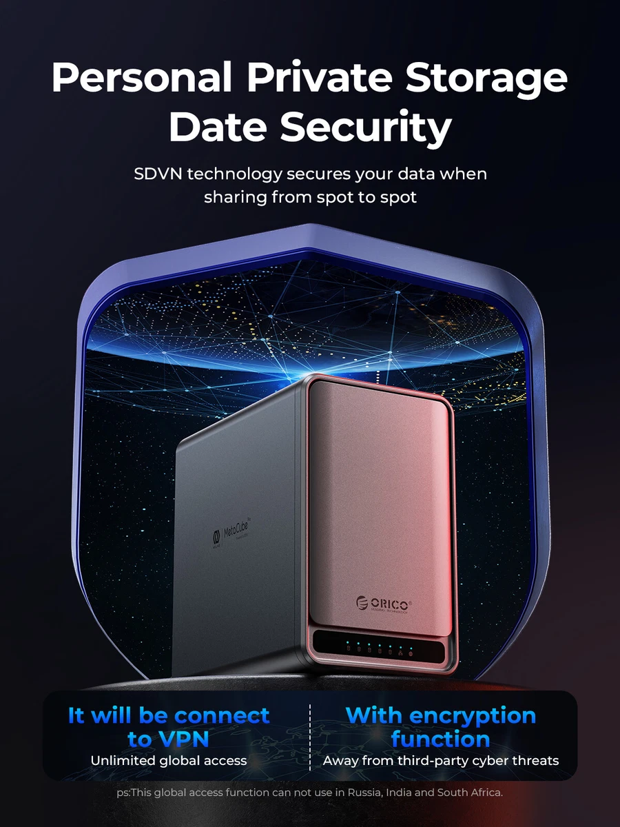 ORICO MetaCube TS200 2-Bay NAS Storage System RAID Setup