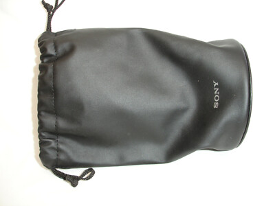 SONY LENS Pouch Travel Soft Carry BAG Case CL - large size 8'' x 4''