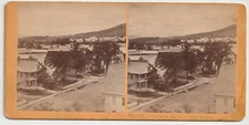 VIEW FROM LANCASTER HOUSE - BUILDINGS/SIGNAGE - WHITE MOUNTAINS - NEW HAMPSHIRE