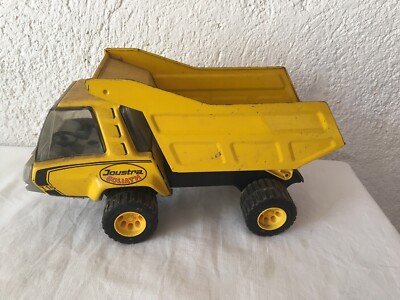 Camion Benne Joustra Ancien - Jouet Vintage En Métal