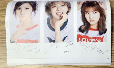 TWICE 2025 Official Photo Magazine Korean Tzuyu Sana Momo Dahyun