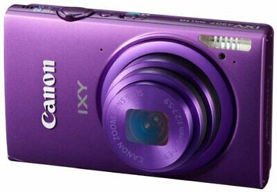 Canon Digital Camera Ixy 430F Purple 16 Million Pixels 5X Optical Zoom  Wi-Fi Ixy 4960999913681 | eBay