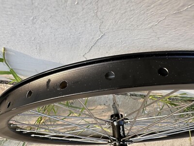 Ruota Posteriore Bicicletta 26&Prime; &ndash; Cerchio Doppio Strato Alluminio, 36 Raggi, 680g, Per Disco Freno