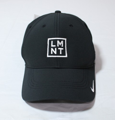 Nike x LMNT Unisex Stay Salty feuchtigkeitsableitende Golfmütze CD4 schwarz Einheitsgröße neu mit Etikett