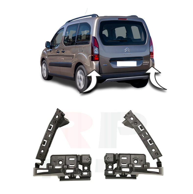 Protezione Paraurti Posteriore In Acciaio Inossidabile Per Citroën Berlingo Dal 2019 | Salvaguarda La Vernice Da Graffi E Urti | Facile Montaggio Con Nastro Adesivo Resistente