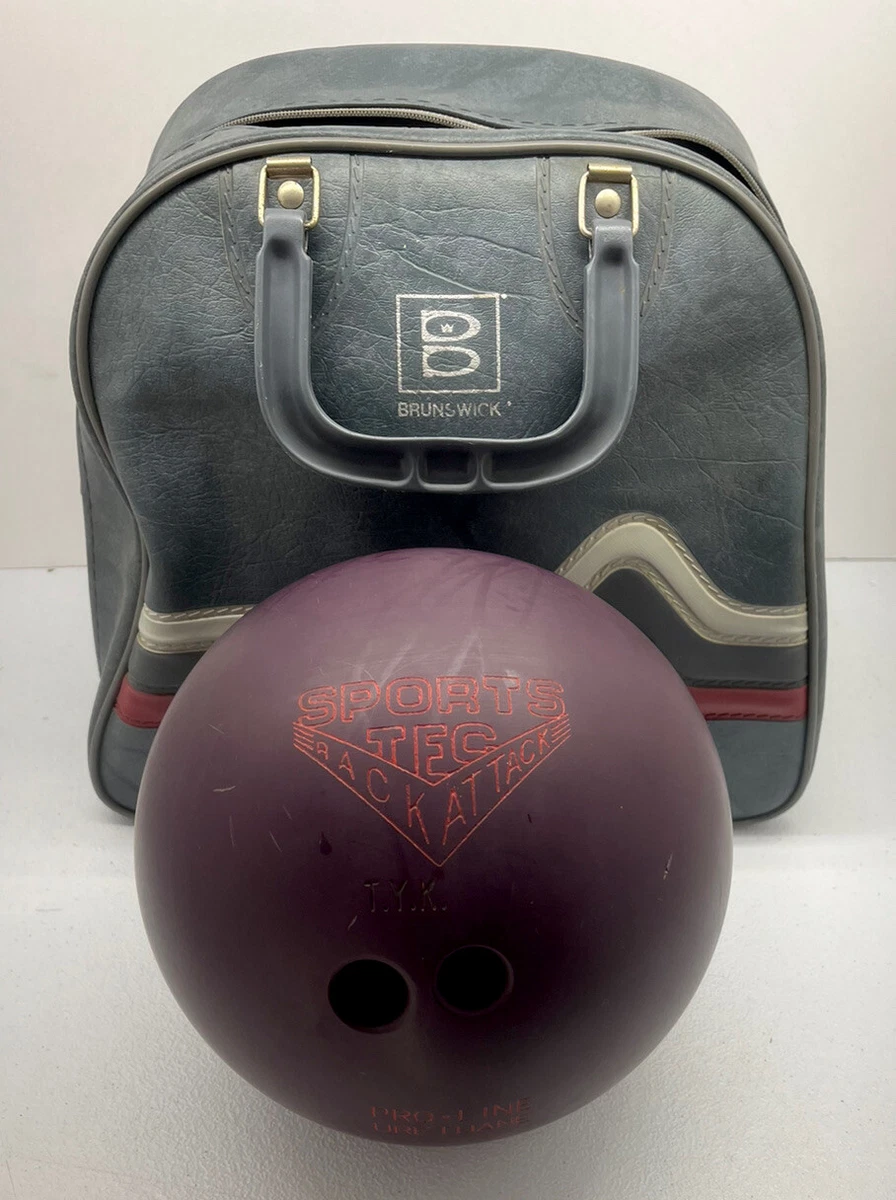 Purple 3 Ball Bowling Bag: Strike Style & Function!