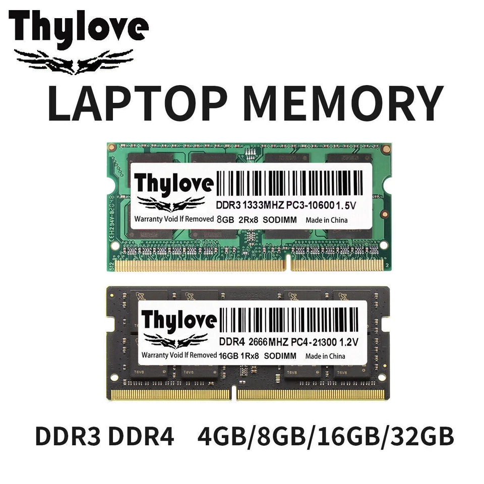 8GB 16GB DDR3 1600 PC3-12800 Laptop SODIMM 204-Pin Memory RAM PC4-2400 DDR4 LOT - Image 2 of 4