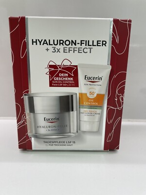 Eucerin Anti-Age HYALURON-FILLER Tag Trockene Haut 50 ml - PZN 07608420