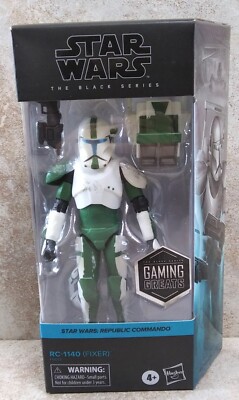 star wars, black series, republic commando, fixer, 6'' action figure, RC-1140