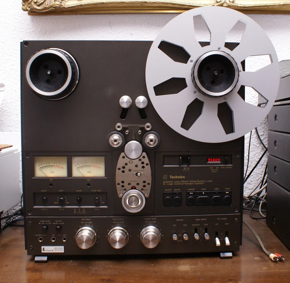 Tapedeck der Spitzenklasse Technics 1506 US mit neuem Kopfblock - Bild 4 von 4