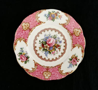 Royal Albert Lady Carlyle England Bone China Bread & Butter Plate 6 1/4''