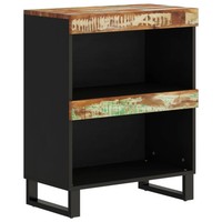 Beistelltisch 60X33X75 Cm Altholz Massiv